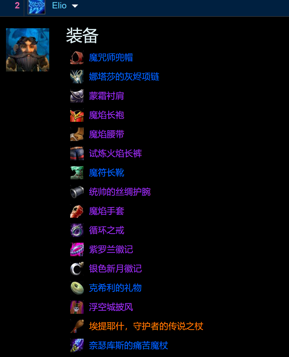 魔獸世界TBC懷舊服DPS排名，惡魔術法系第一，橙杖奧法世界第二