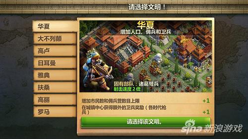 快速入門《戰爭與文明》文明選擇推薦