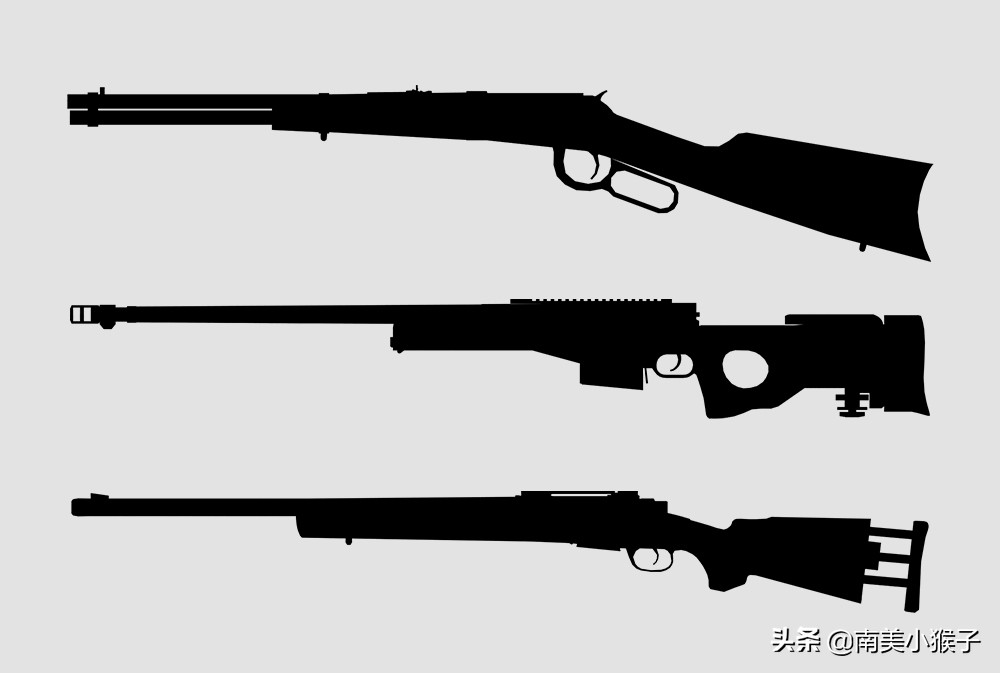 《絕地求生》一共12把槍，萌新看不懂，老玩家能認出所有