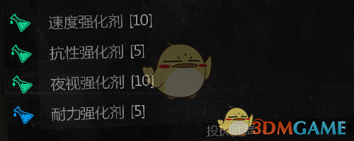 《消逝的光芒》幸存者藥水技能的研究與科普