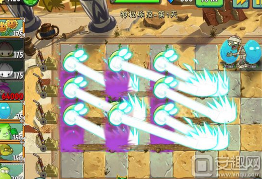 植物大戰僵尸2刷金幣攻略 陣型和手法介紹