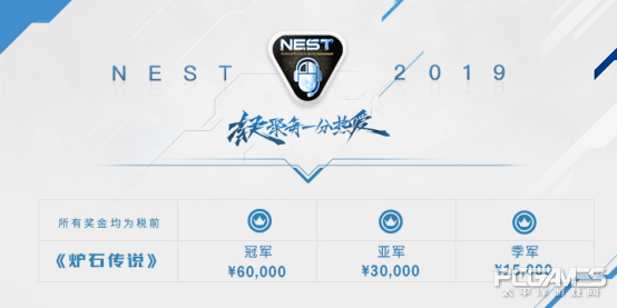 NEST2019《爐石傳說》參賽選手及賽程賽制公布