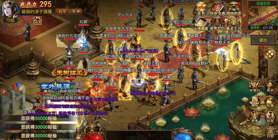 傳世元神合擊版：開元神，合擊動感光波，升級快，老玩家心動嗎？