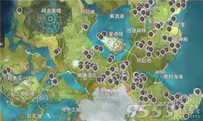 原神松果哪里多共有多少個刷新點 原神松果位置介紹