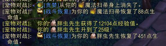 魔獸世界:半年一次的寵物周+暗黑組 小寵物練級兩次對戰就滿級
