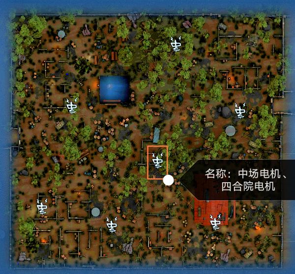 軍工廠攻略！工廠電機刷點、出生點以及地窖刷點解集（上篇）