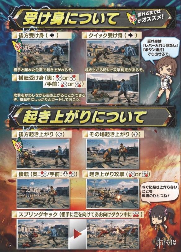 《鐵拳7》全人物出招操作圖文指南