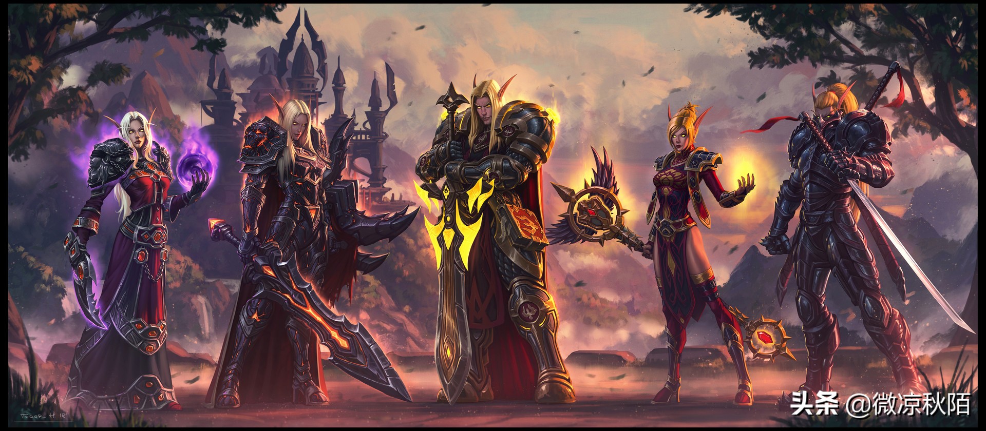 魔獸世界：聯盟終于獲得“高等精靈”，陣營平衡只需增加皮膚