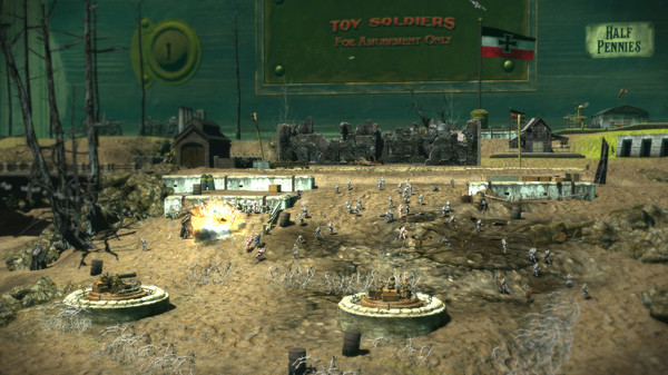 動作策略游戲《玩具士兵HD》已上架Steam頁面 支持中文