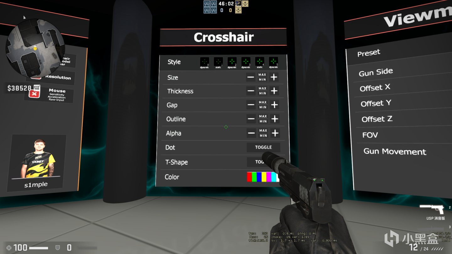CSGO優質社區圖：練槍，快速綁定鍵位、config圖，手臂模型調整圖