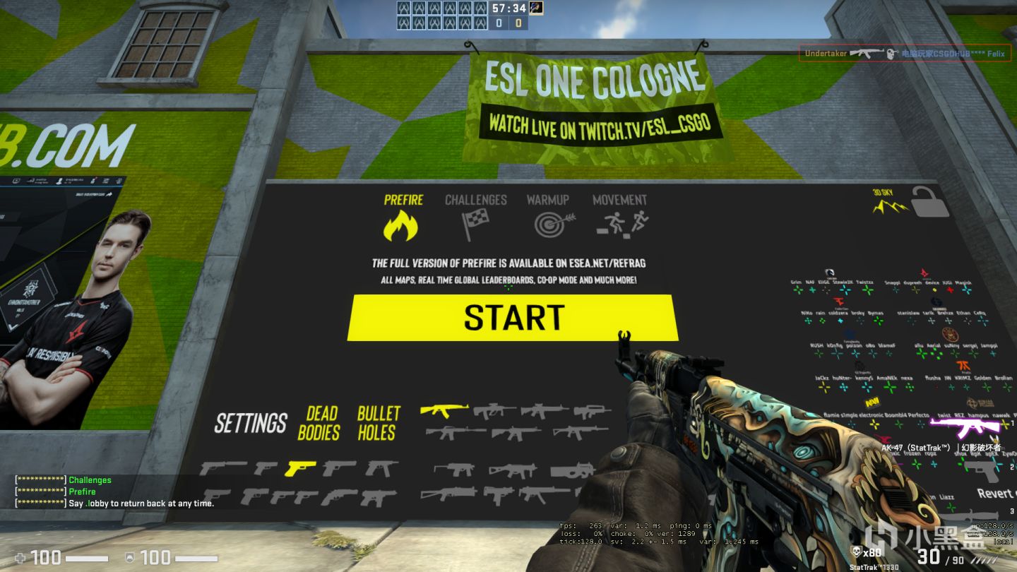 CSGO優質社區圖：練槍，快速綁定鍵位、config圖，手臂模型調整圖