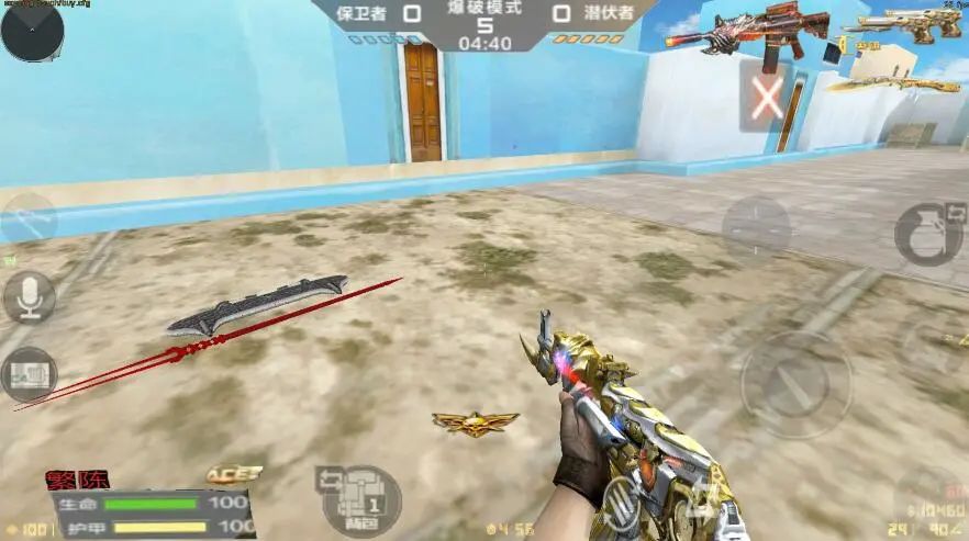 不一樣的《穿越CF》，單機手游版，武器挺豐富操作還算絲滑