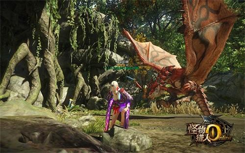 狩獵空之王者 怪物獵人OL激斗雄火龍