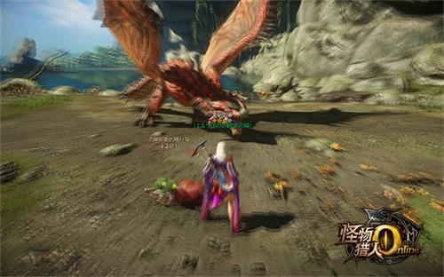狩獵空之王者 怪物獵人OL激斗雄火龍