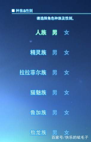 最終幻想14種族介紹