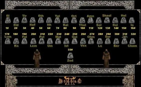 暗黑破壞神2 符文之語 圖文對照 合集［圖文版］