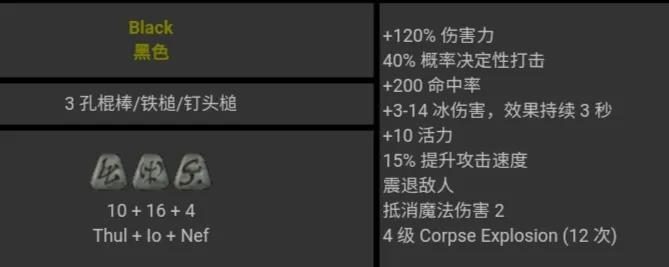 暗黑破壞神2 符文之語 圖文對照 合集［圖文版］