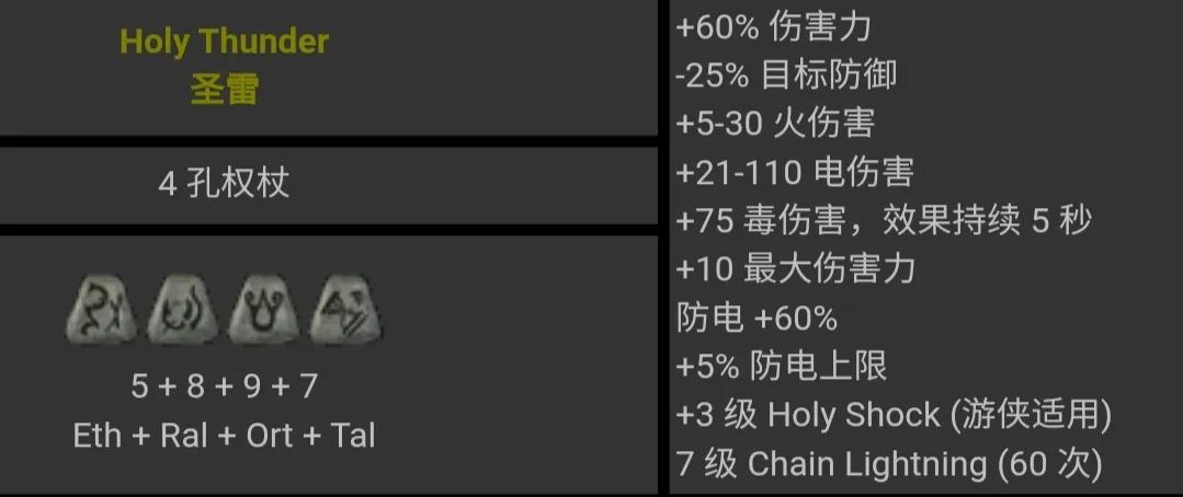 暗黑破壞神2 符文之語 圖文對照 合集［圖文版］