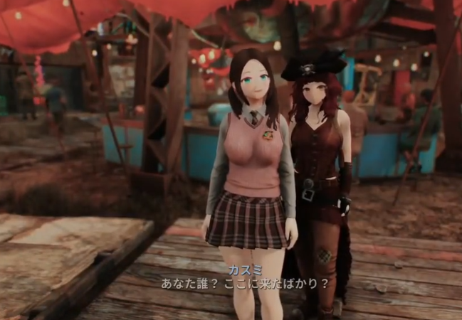 《輻射4》新出萌化MOD，可將主角變動漫角色