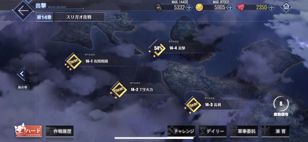 碧藍航線：前排較為低練的14圖紅海全清陣容，附手操心得