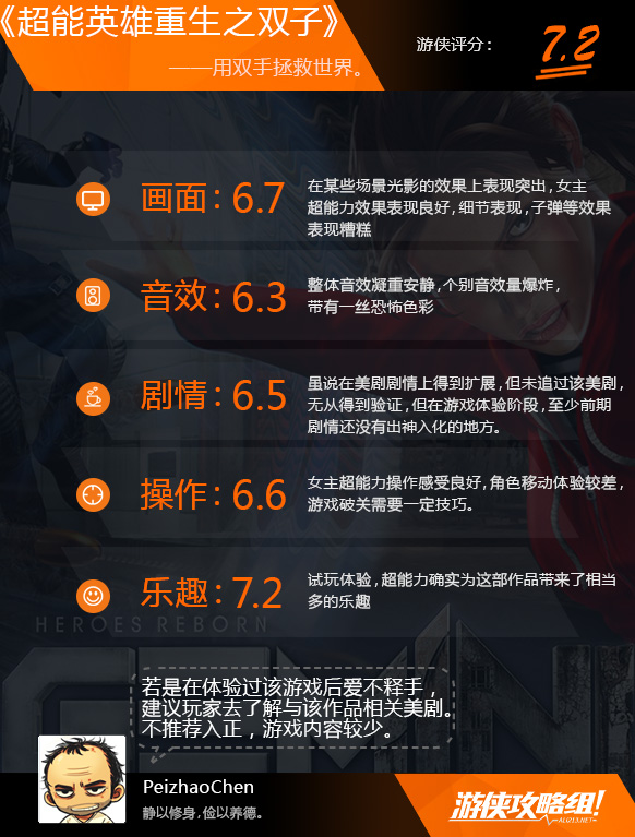《超能英雄重生之雙子》圖文評測:靠雙手拯救世界