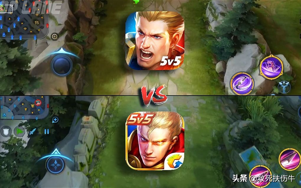 王者榮耀和國際服aov的融合版本，沒有開始，就注定失敗了