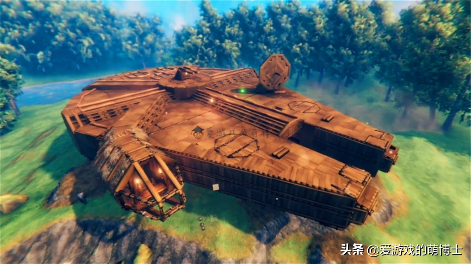 玩家正在《Valheim》中打造《上古卷軸5》雪漫城