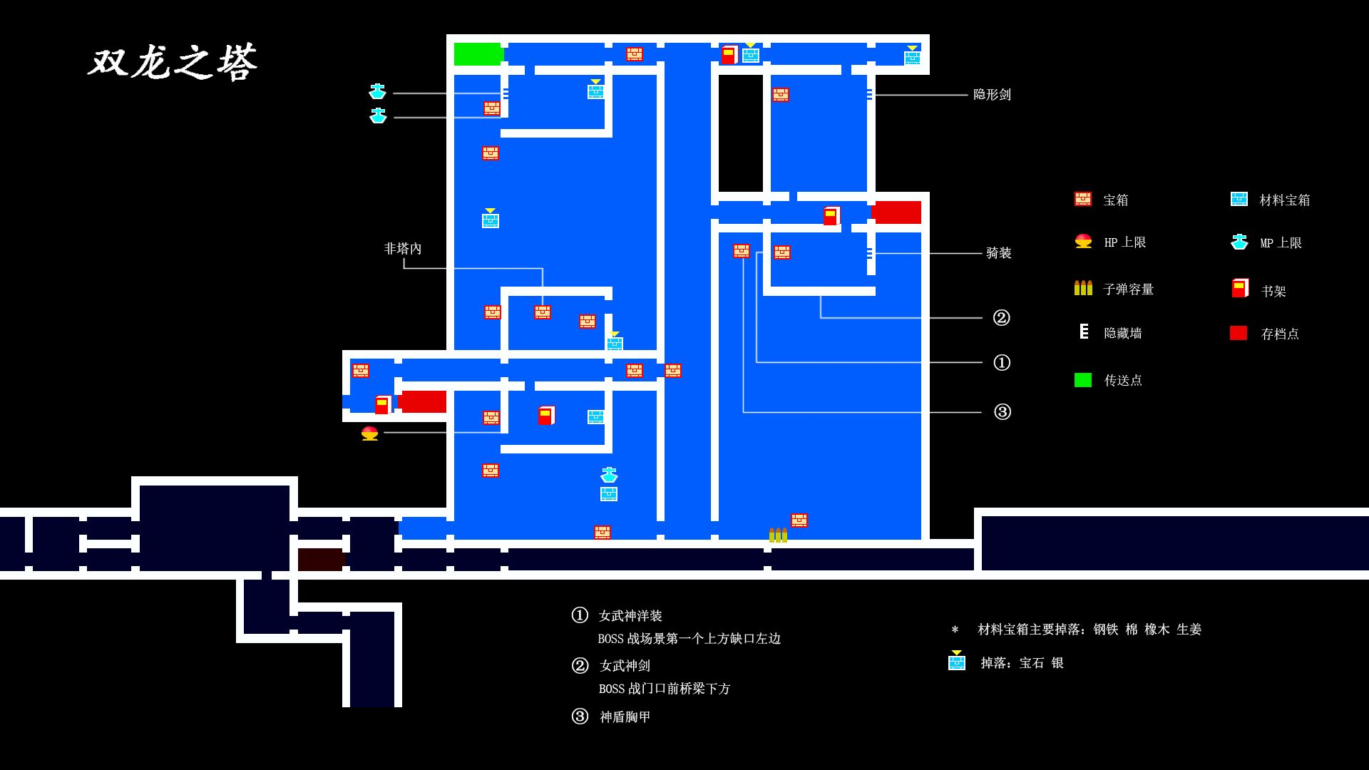 血污夜之儀式全地圖道具收集攻略