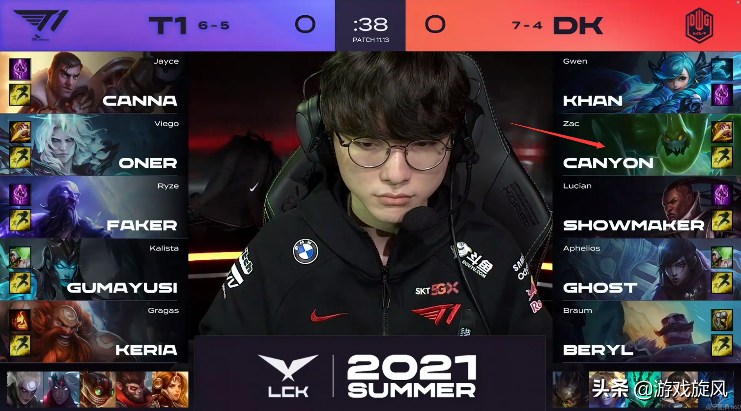 LOL：Canyon黑科技打野扎克起奇效，全程無處不在T1人暈了