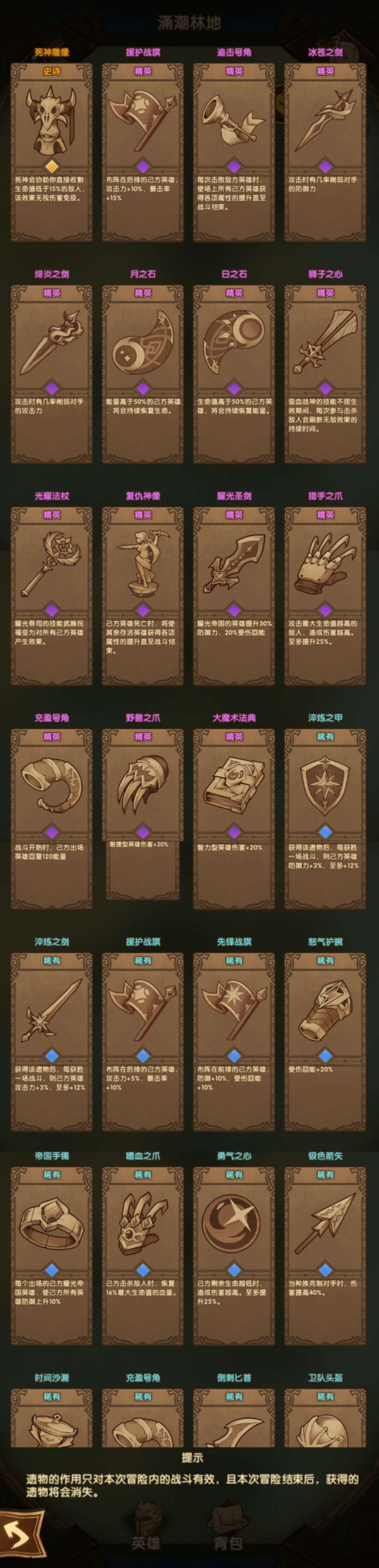 《劍與遠征》涌潮林地攻略詳解 典型的雙路線