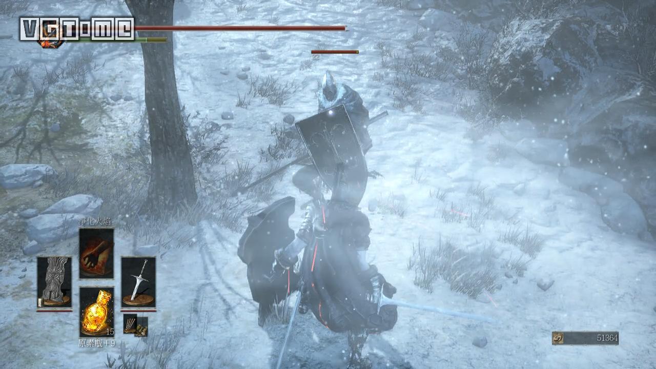 《黑暗之魂3》跑圖攻略第一章 雪原