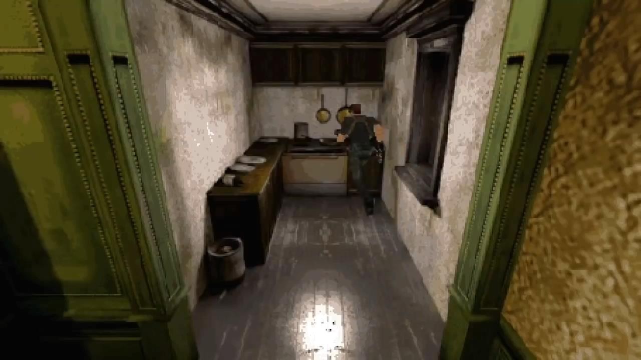 《生化危機4》PS1畫質版Mod演示 全屏馬賽克