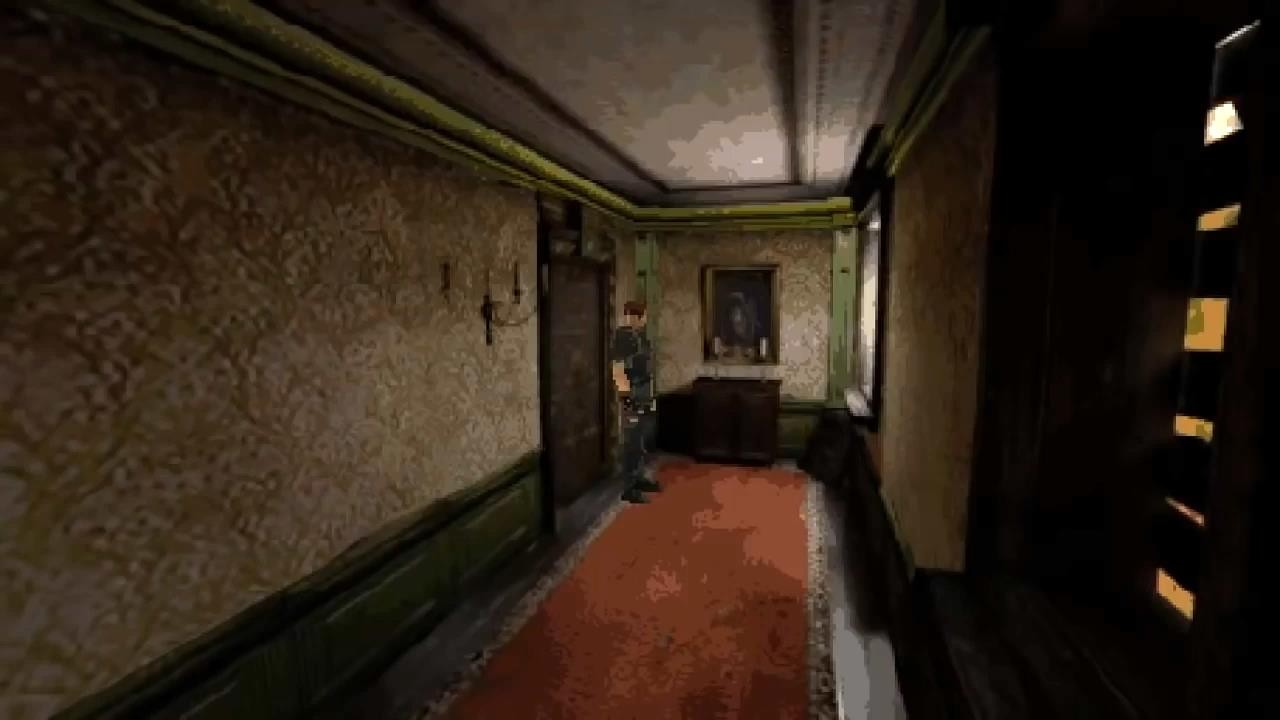 《生化危機4》PS1畫質版Mod演示 全屏馬賽克