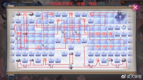 陰陽師SP雪女活動怎么玩？陰陽師染井櫻林路線圖過關路線推薦