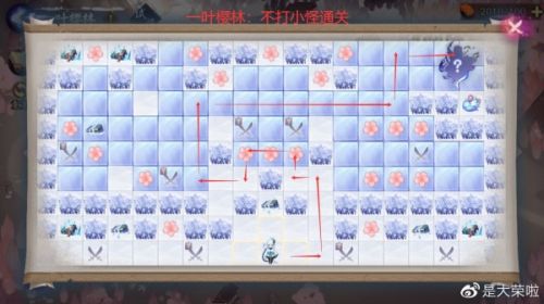 陰陽師SP雪女活動怎么玩？陰陽師染井櫻林路線圖過關路線推薦