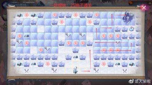 陰陽師SP雪女活動怎么玩？陰陽師染井櫻林路線圖過關路線推薦