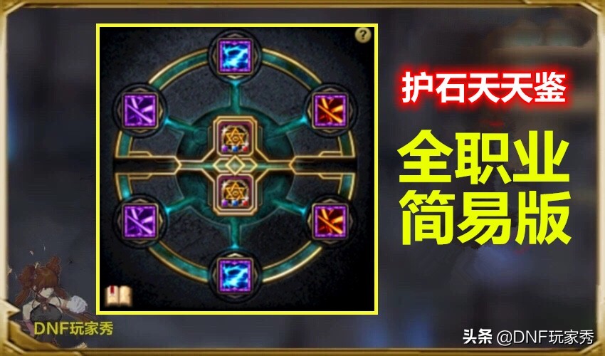 DNF：護石和符文如何選擇？全職業CP搭配推薦，完美9保1無懈可擊
