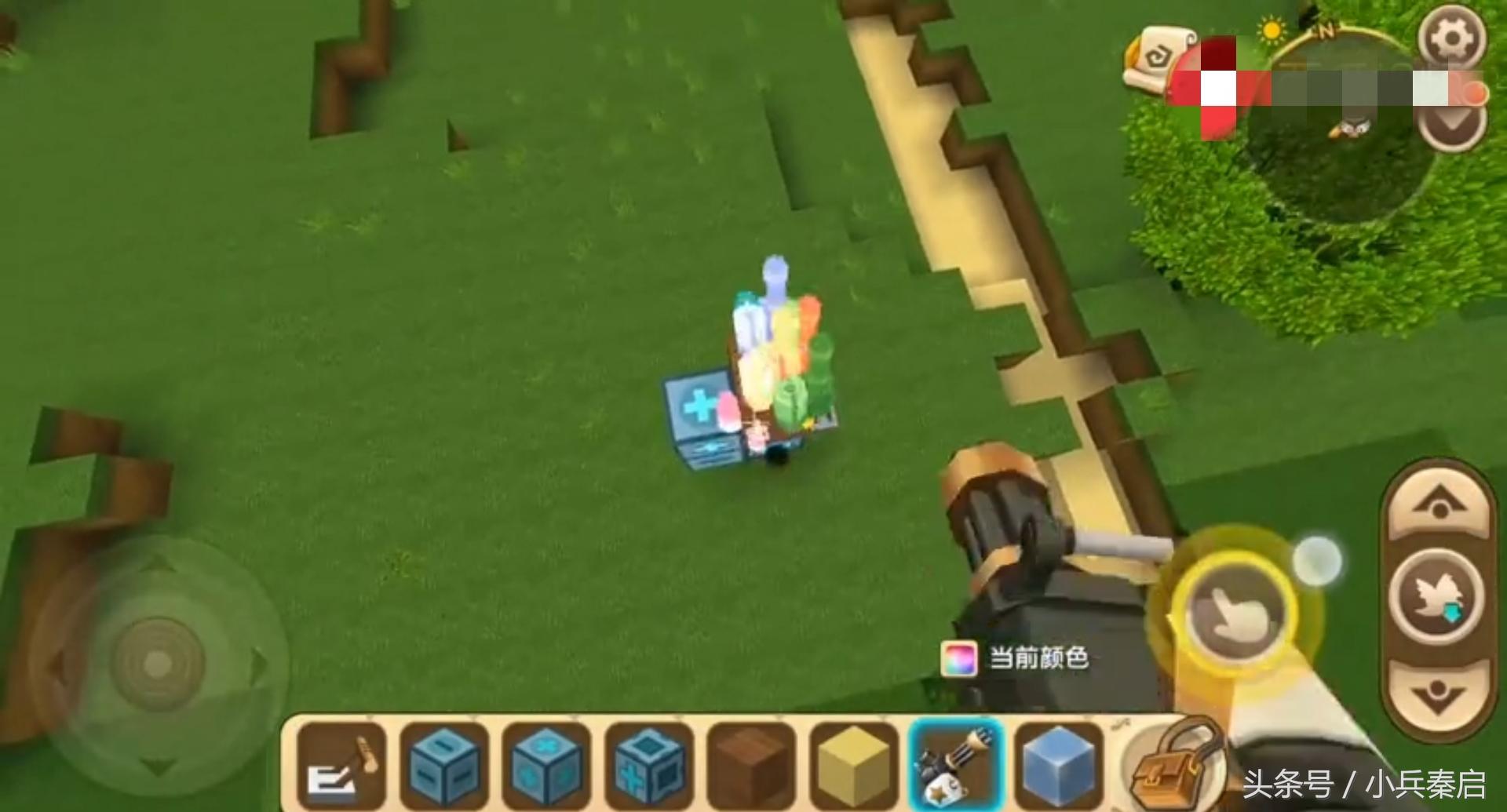 迷你世界：加特林竟會發射七彩的子彈？來看看它的威力如何！