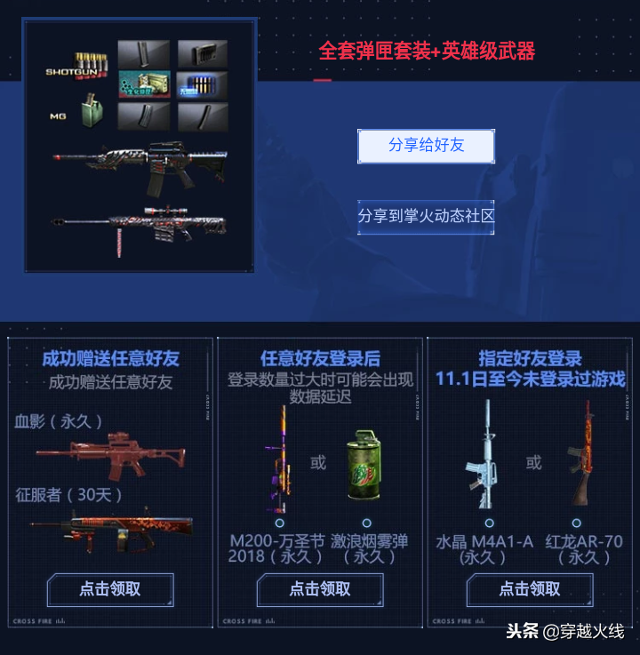 穿越火線12月超級福利倒計時！永久血影終于來啦！
