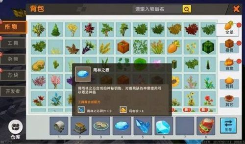 迷你世界雨林神廟一出生地形碼是什么？雨林神廟一出生地形碼大全