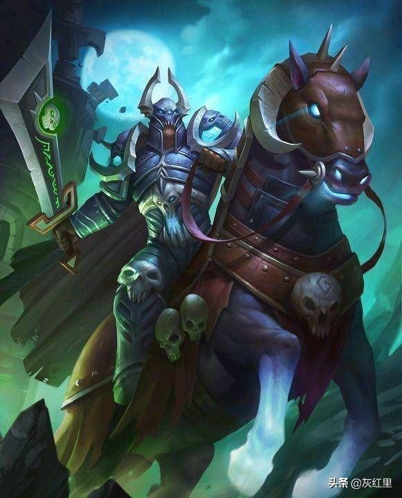 魔獸世界：盤點最出名的死亡騎士，瑞文戴爾男爵上榜是因為坐騎