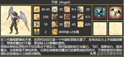英雄無敵4的神奇設定：重新成為霸主的黑龍與跌落神壇的大天使