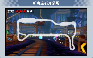 跑跑卡丁車組隊道具礦山寶石開采場地圖技巧