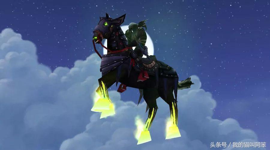 魔獸世界萬圣節刷無頭坐騎時間到，小號可以反復刷335戒指