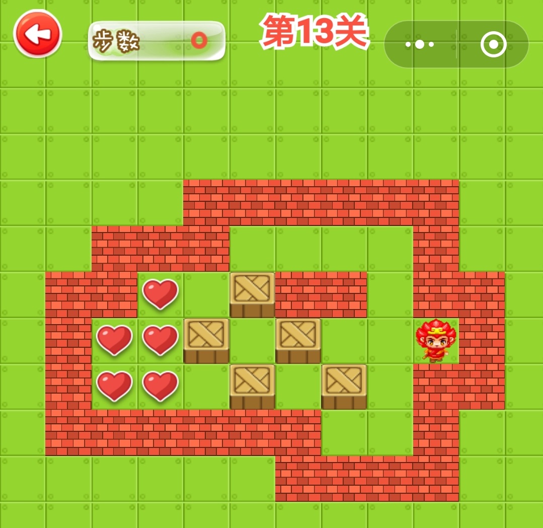 小游戲《歡樂推箱子》第12-16通關策略圖文解析