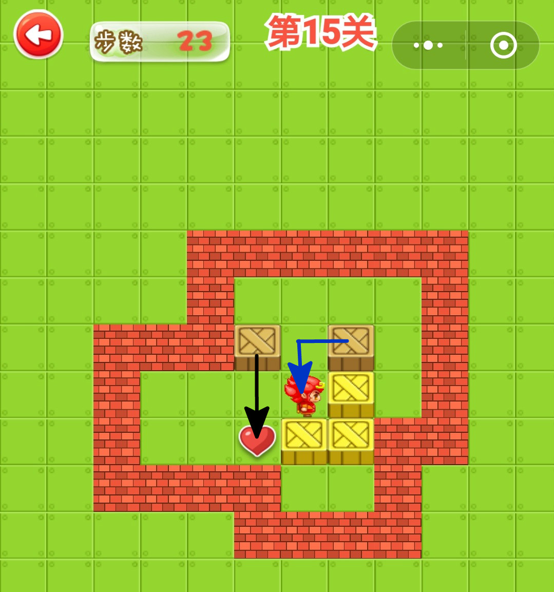 小游戲《歡樂推箱子》第12-16通關策略圖文解析
