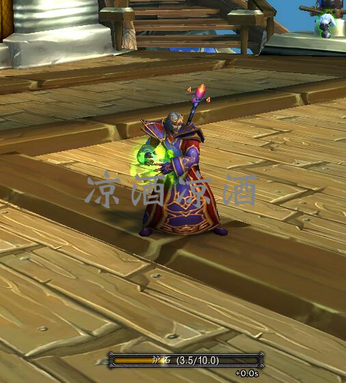 魔獸世界:鬼服小號如何去達拉然綁爐石 試玩法師即可輕松操作