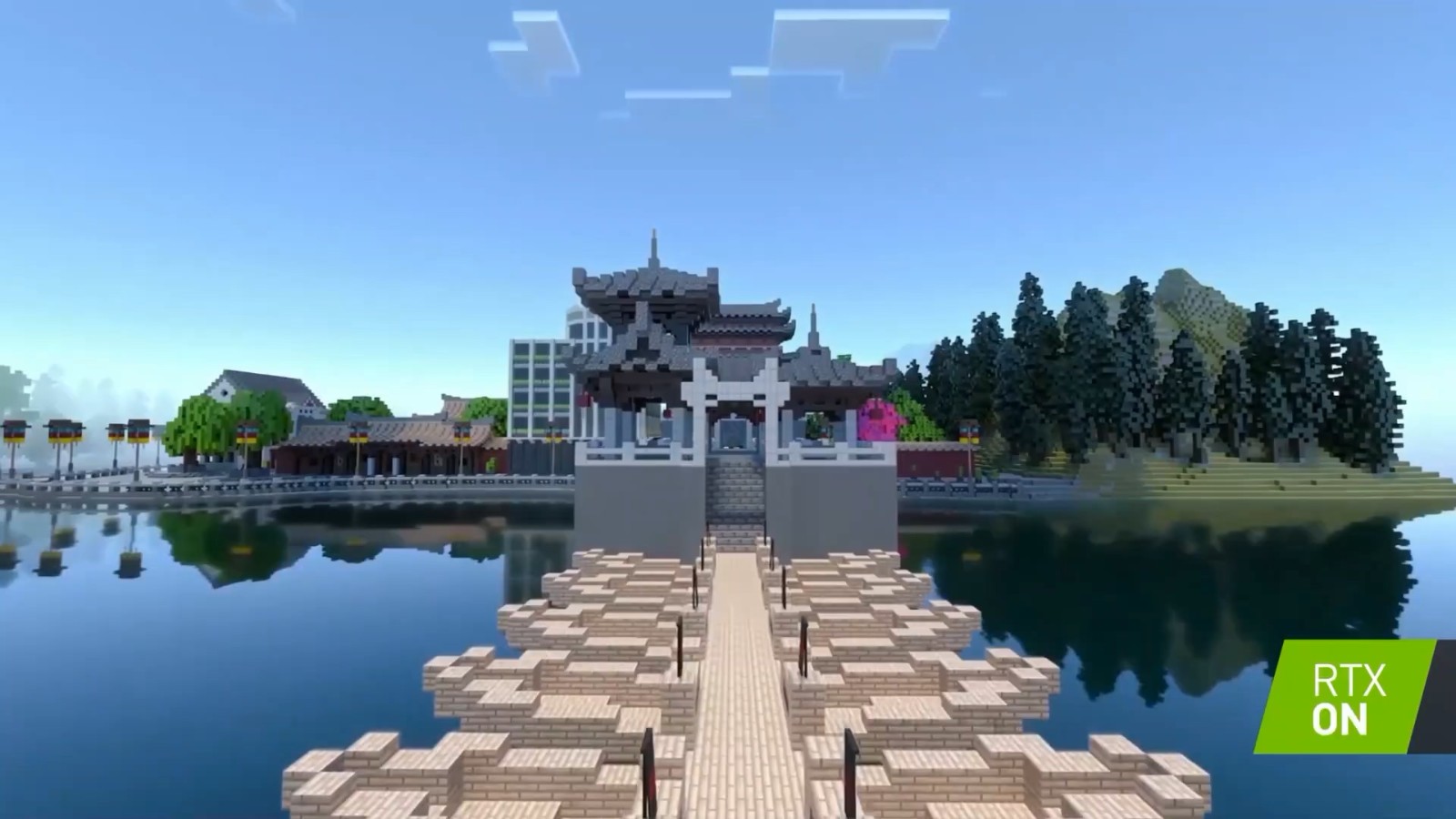 《我的世界》中國版RTX正式版上線 新增3張國風RTX地圖