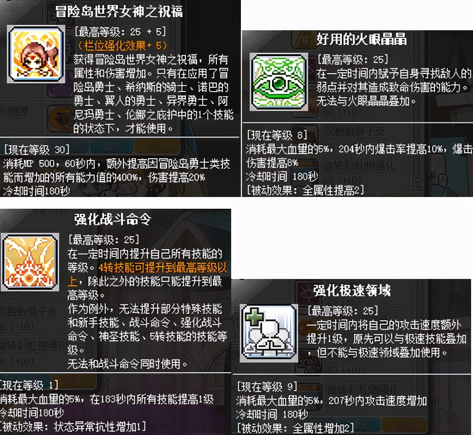 冒險島職業攻略-神炮王篇