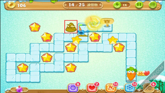 保衛蘿卜2第06關攻略